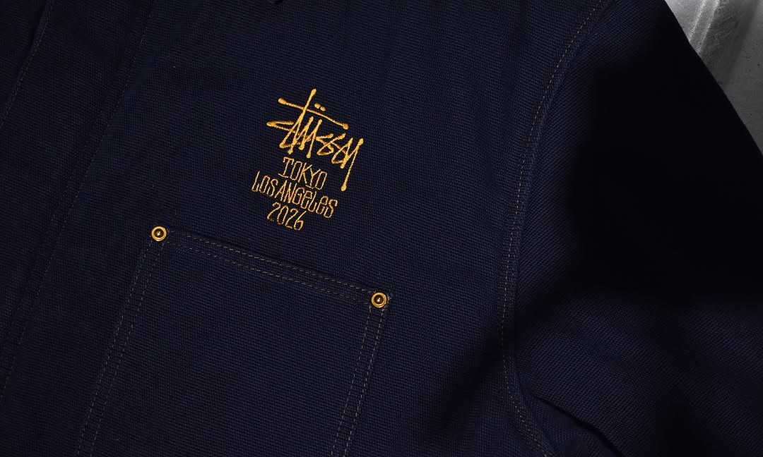 eYe JUNYA WATANABE MAN x Stüssy 2026 秋冬联名「Coverall Jacket」即将发售