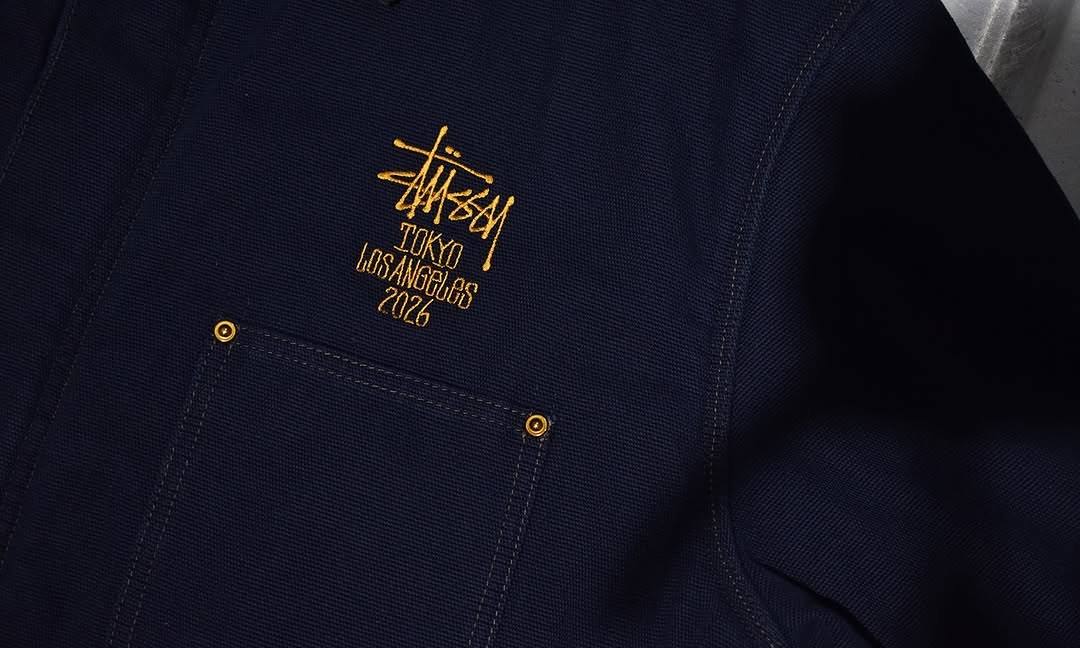 eYe JUNYA WATANABE MAN x Stüssy 2026 秋冬联名「Coverall Jacket」即将发售