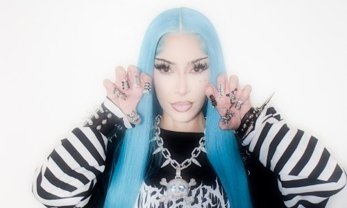 Kim Kardashian 万圣节 cos 女儿 North West