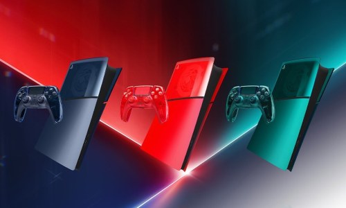 PlayStation 发布 Prism Collection 透明 DualSense 手柄与主机面板