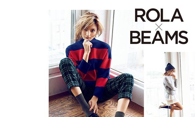 SWEET 杂志11月 ROLA × BEAMS 特刊