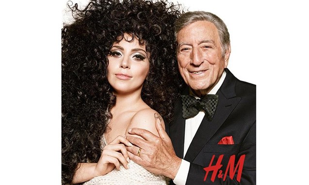 H&M 宣布 Tony Bennett 与 Lady Gaga 将携手为品牌拍摄宣传片