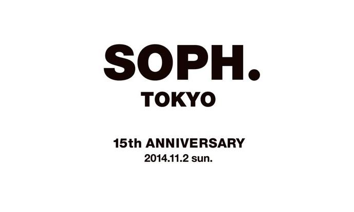 SOPHNET. 15 周年纪念系列单品发售预告