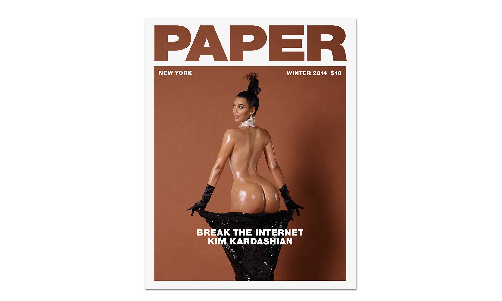 Kim Kardashian Paper Nowre