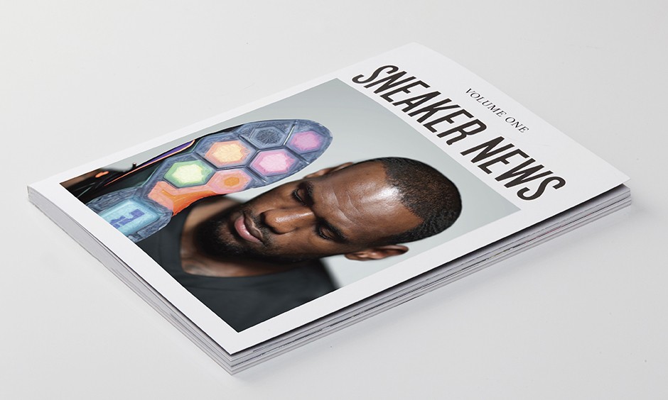 LeBron James 登陆《Sneaker News》首期纸质杂志封面