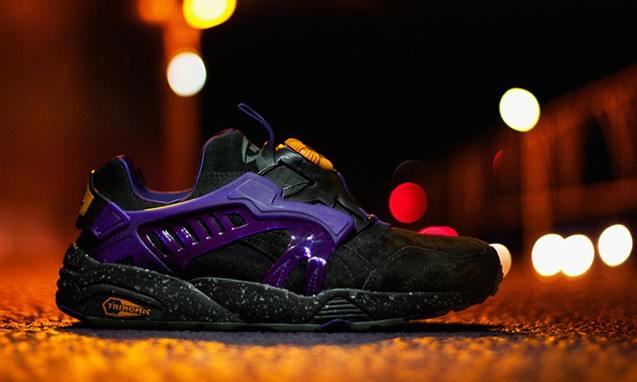 点亮黑夜的星光，atmos x PUMA DISC BLAZE TRINOMIC 鞋款