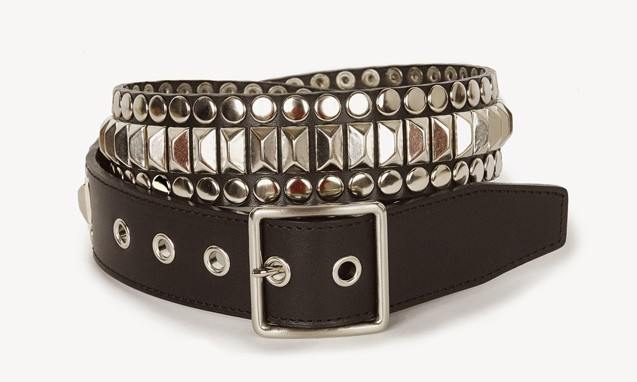 PEEL & LIFT 复刻推出经典朋克风 Ingot Studs Belt