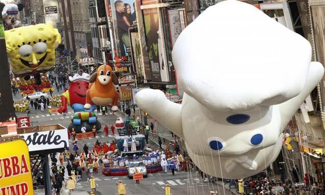 感恩节不止有火鸡，Macy’s 时代广场 thanksgiving day 大游行欢乐全播报