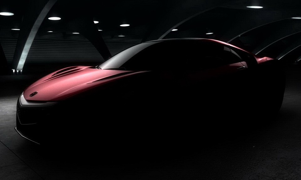 静待底特律车展，Acura 2015 款 NSX 发布官方预告