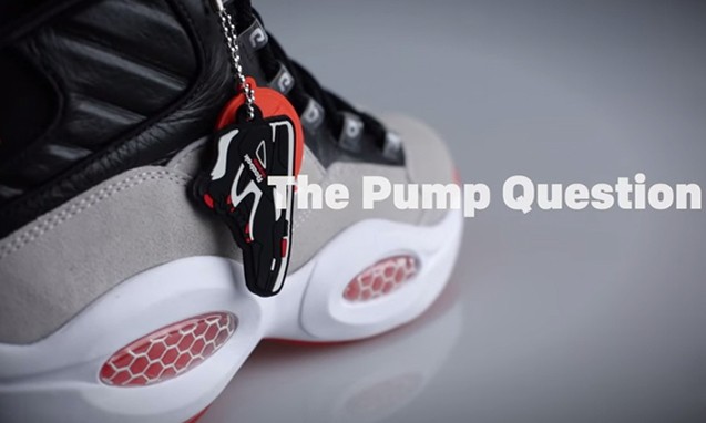 两大经典的结合，Reebok Pump Question 全新鞋款宣传视频