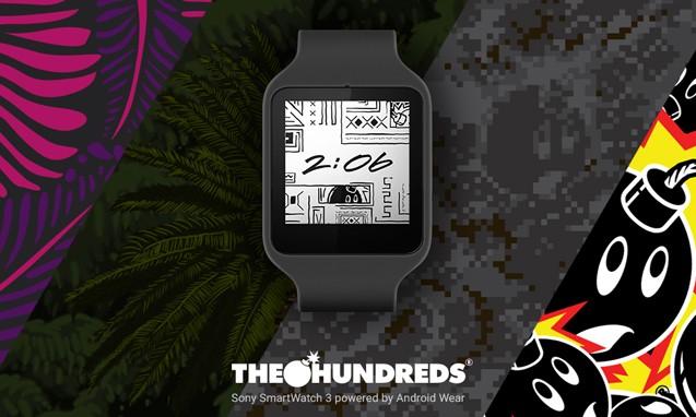THE HUNDREDS 定制 Android 智能腕表主题开放下载