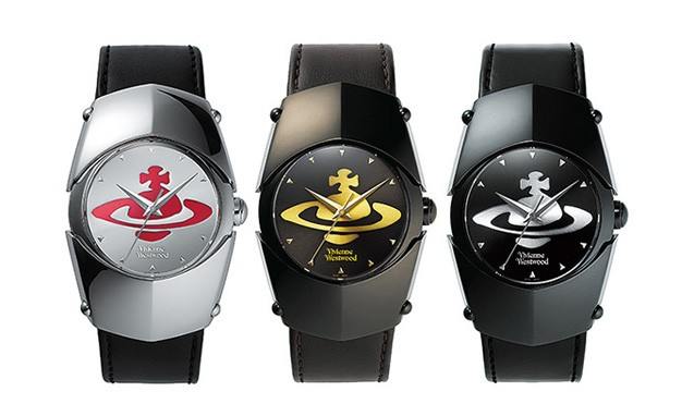 Vivienne Westwood 盔甲造型 Armour Leather 男士腕表
