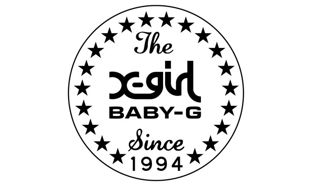 X-GIRL x BABY-G BGD-500XG-4 联名合作表款