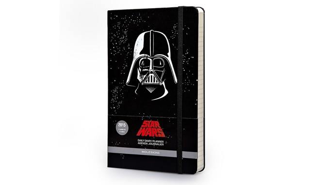 主角头盔主题，MOLESKINE x Star Wars 2015 年日记本