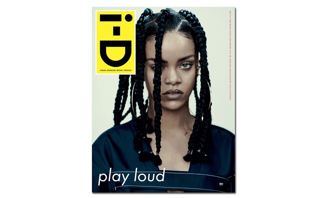 Rihanna 担纲 2015 早春《i-D》音乐版杂志封面