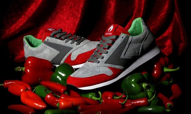 热辣风情，Hanon x Brooks Chariot “ Scotch Bonnet ” 合作鞋款
