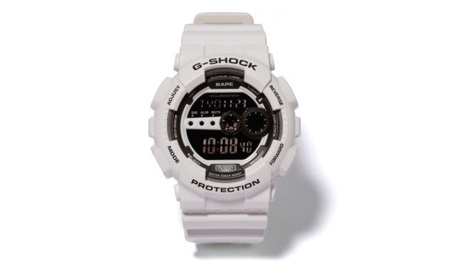 A BATHING APE x G-SHOCK 2015 联名合作腕表GD-100 – NOWRE现客