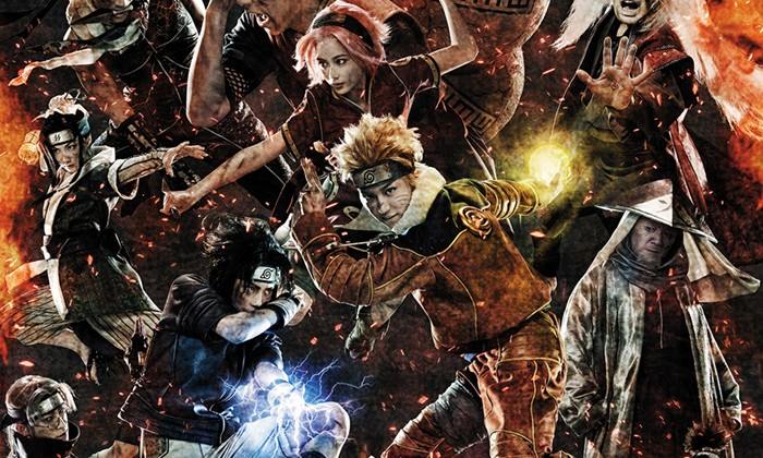 中国同样上演!真人版《Naruto》舞台剧海报正式发布
