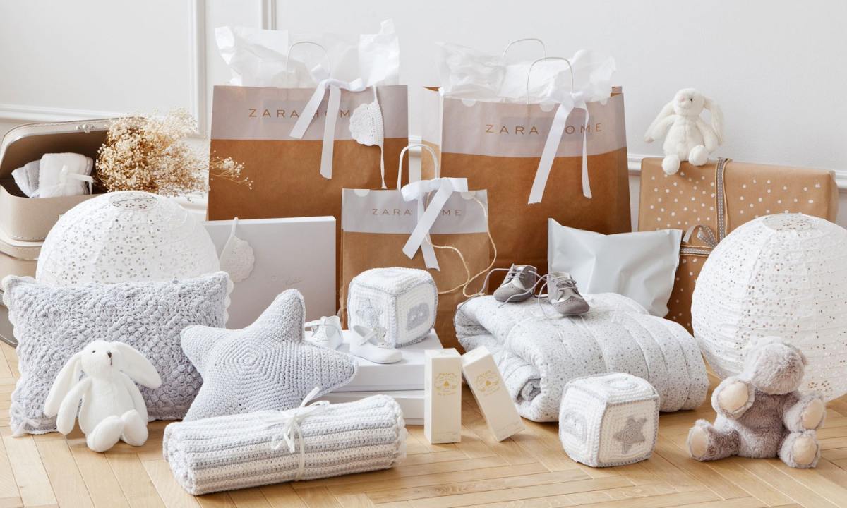 给准妈妈的礼物， ZARA HOME “Baby Shower” 系列 Lookbook