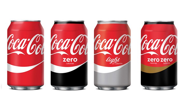 低卡路里的健康生活，铝罐可口可乐推出新包装