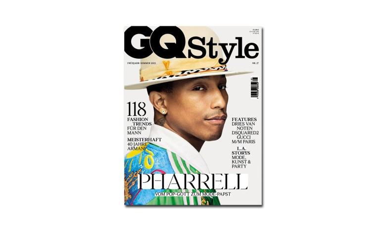 Pharrell Williams 登上《GQ》杂志德国版封面