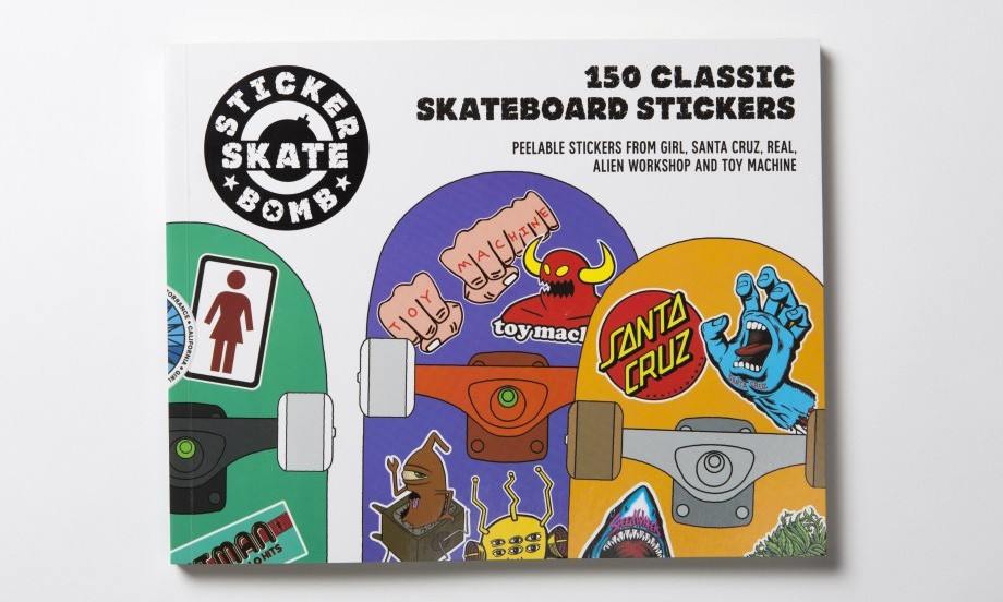 Stickerbomb Skate 出版新书：150 款经典滑板贴纸