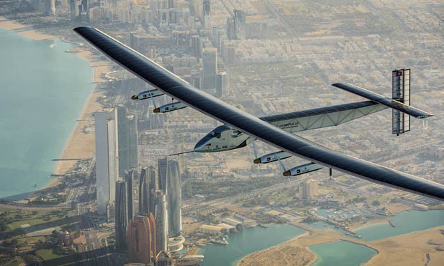 全球最大太阳能动力飞机 “ 阳光动力 2 号 ” 开启环球飞行之旅