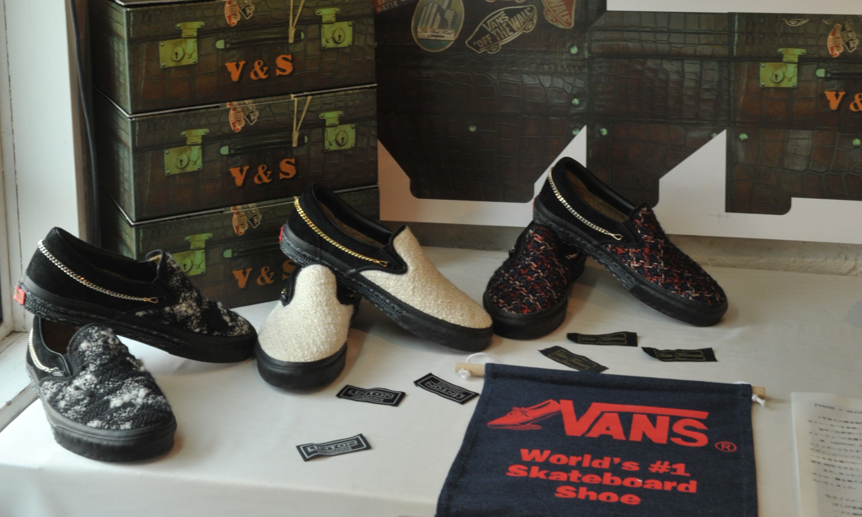 欧洲怀旧感，VANS X SLOWGUN 2015 秋冬联乘鞋款