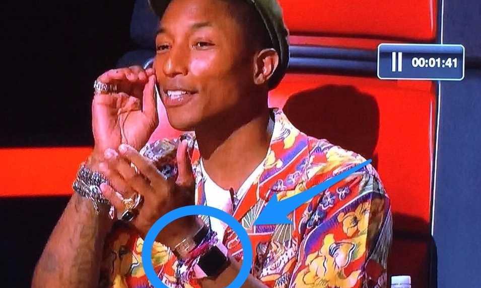 率先演绎，Pharrell Williams 示范 Apple Watch Edition