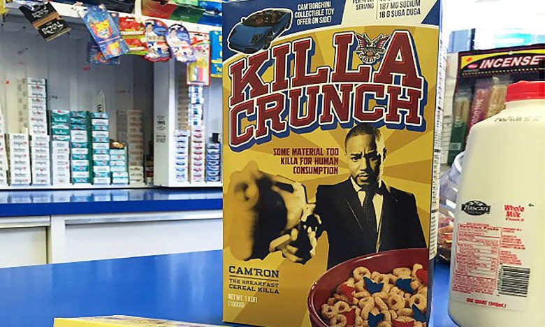 Killa Cam 推出「Killa Crunch」早餐谷物，并附赠价值 $100 美元的限量 T 恤