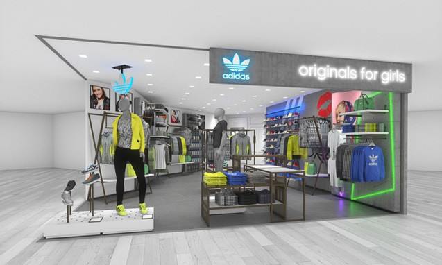 adidas Originals for Girls 将于涉谷开设女性专门店