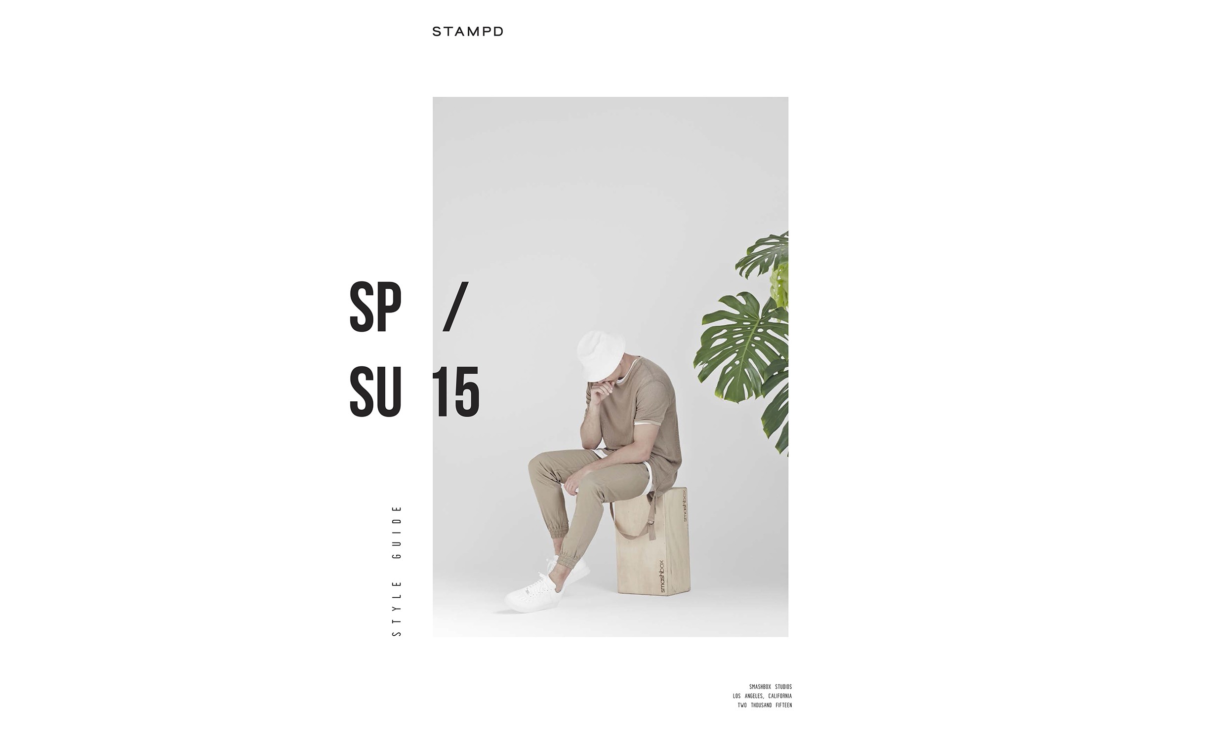 STAMPD 2015 夏季 ”Desert Style“ 造型搭配 Lookbook