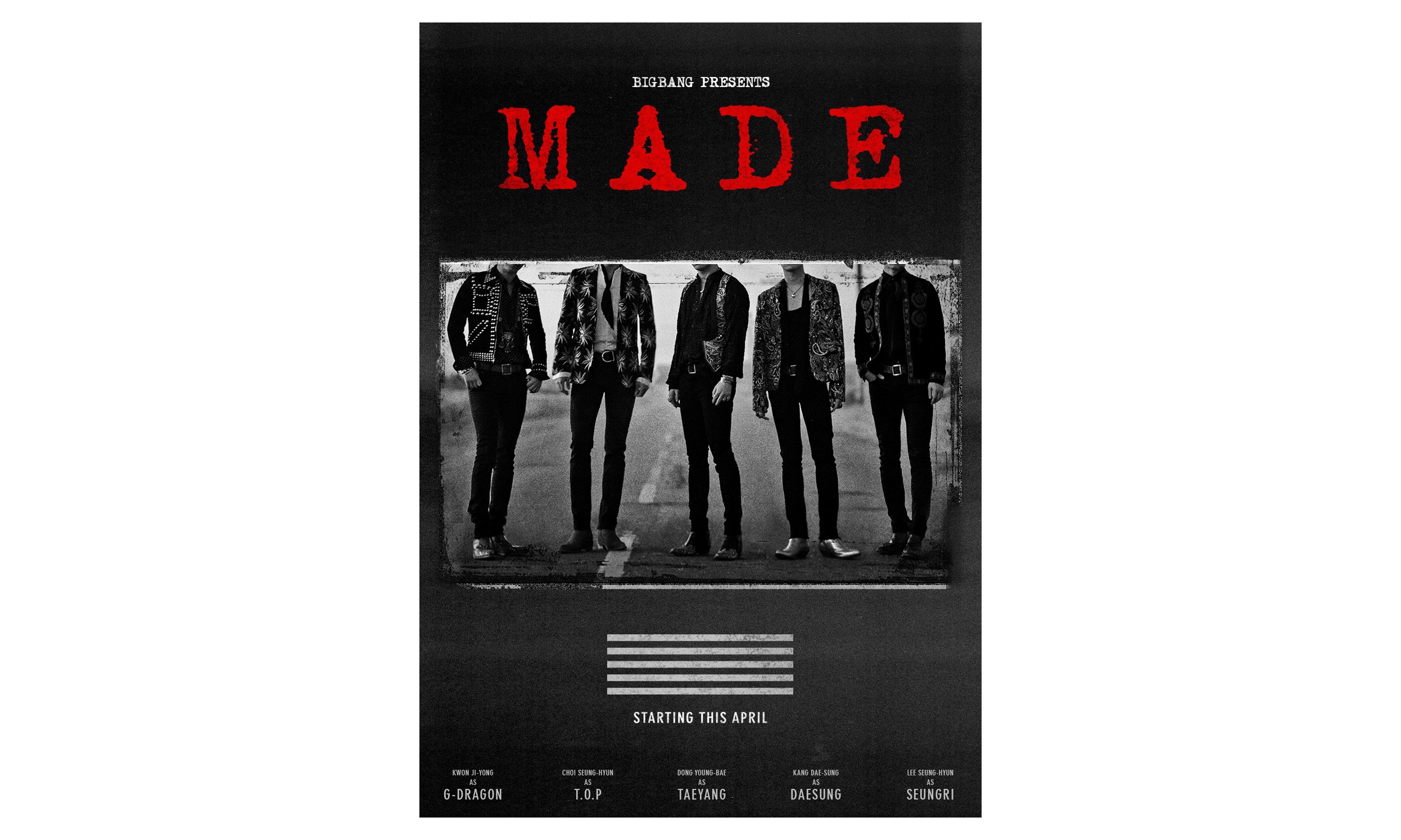 强势回归！BIGBANG “MADE” 世界巡演预告片释出