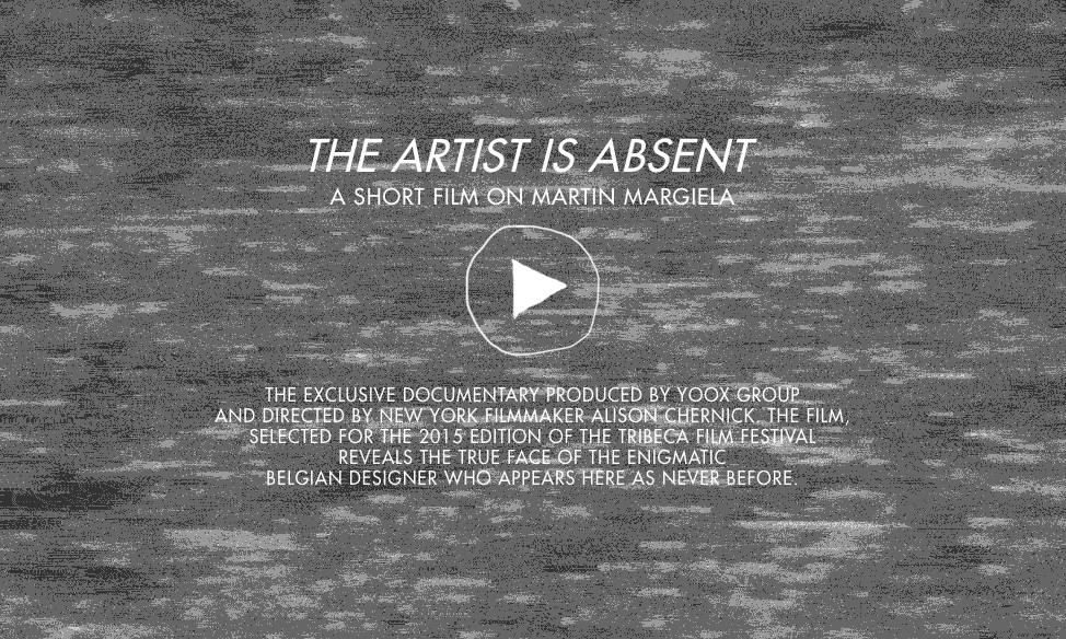 YOOX 发布《The Artist is Absent: A Short Film On Martin Margiela》预告片