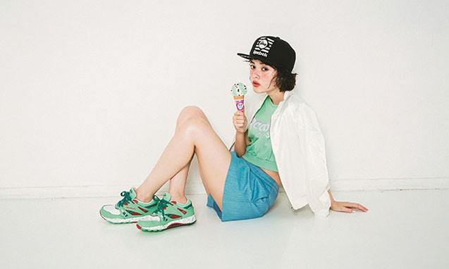Reebok CLASSIC x baskin BR robbins 合作 YourReebok Ventilator 鞋款