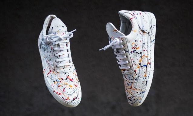 泼墨新元素，Filling Pieces Low top “ SPLASH ”