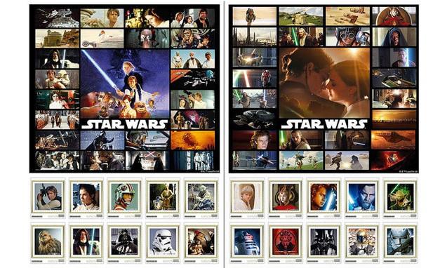 日本邮政推出《 STAR WARS 》 主题纪念邮票套装