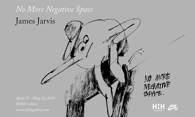HHH Gallery 举办 Nike SB x James Jarvis “No More Negative Space” 展览