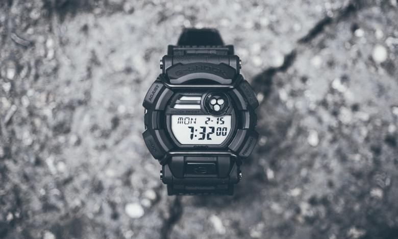 HUF x G-Shock GD400HUF-1「Cracked Concrete」联名腕表