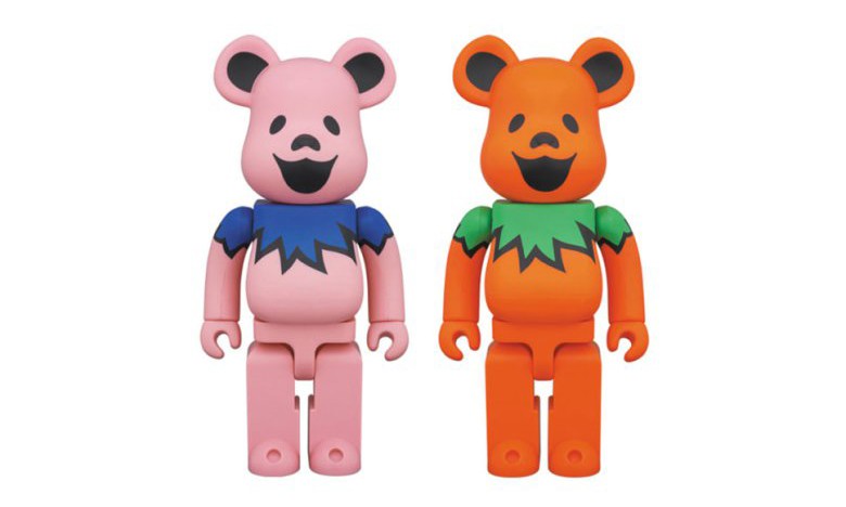 Grateful Dead x Medicom Toy 打造「Dancing Bears」 BE@RBRICK