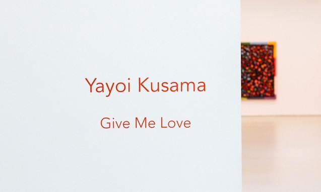 草间弥生于纽约举办  “ Give Me Love ” 艺术展