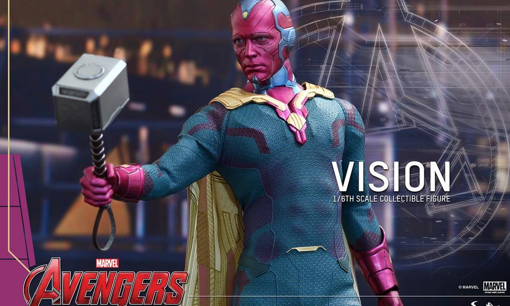 Hot Toys 出品 Vision 幻视 1:6 玩偶
