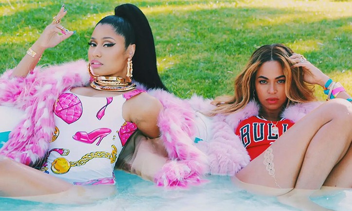 TIDAL 发布 Nicki Minaj，Beyoncé 合作新曲「Feeling Myself」 音乐录影带