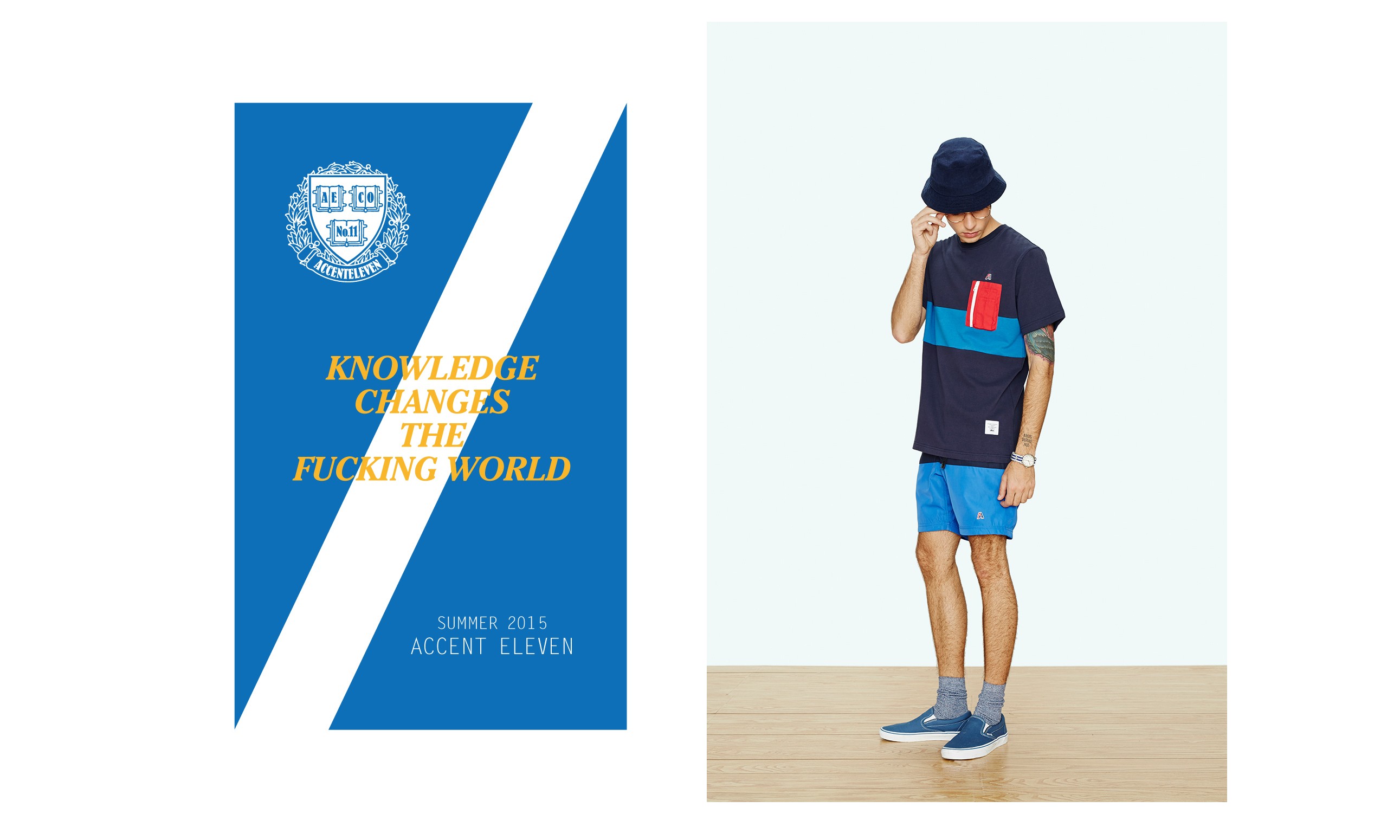 ACCENT ELEVEN 2015 夏季造型搭配 Lookbook 发布