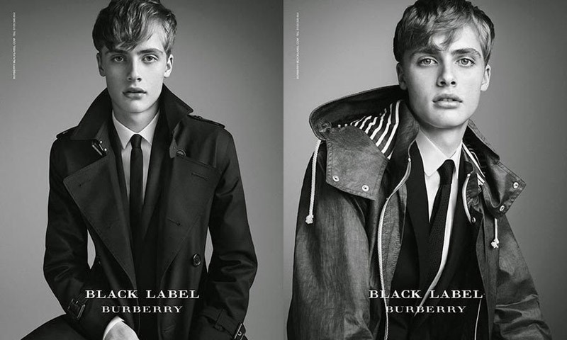 Burberry Black Label 2015 春夏系列海报