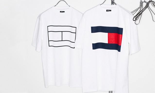 TOMMY HILFIGER DENIM x monkey time 复古设计 T-shirt