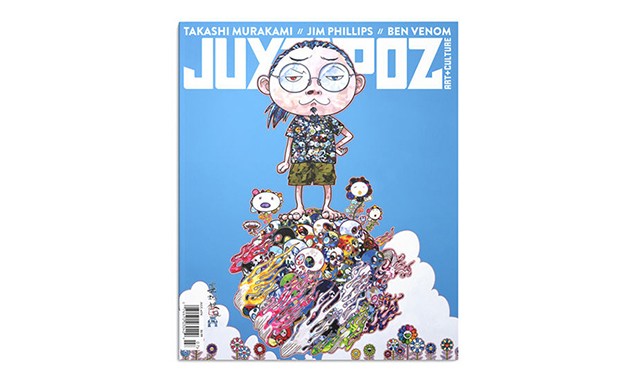 村上隆登上《Juxtapoz》七月刊杂志封面