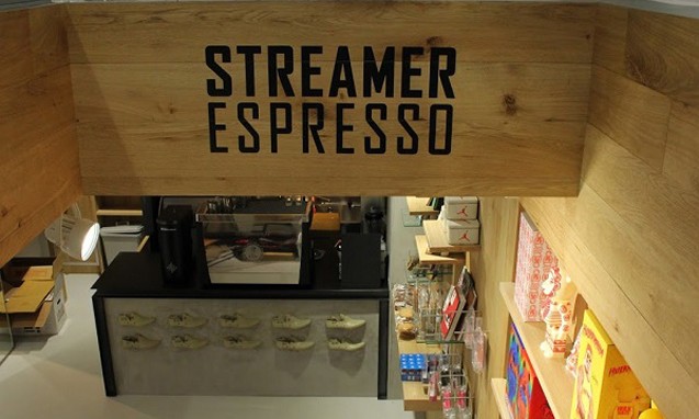ATMOS x STREAMER COFFEE COMPANYS 共同开设 TREAMER ESPRESSO ATMOS 全新店铺