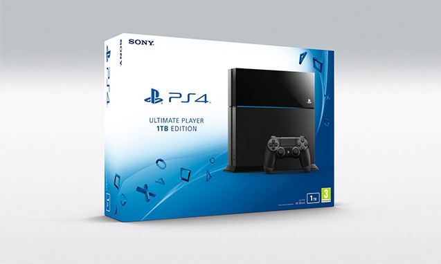 Sony 推出 1TB 容量「终极玩家版」PlayStation 4