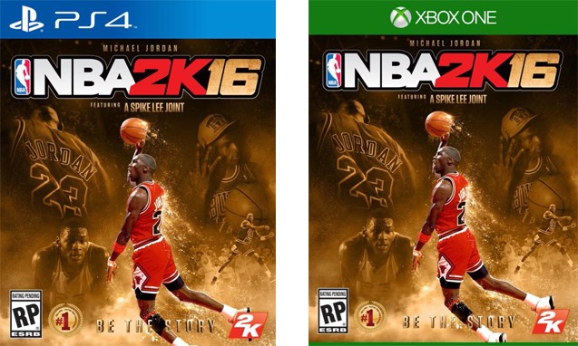 NBA 2K16 公布 Michael Jordan 特别版封面
